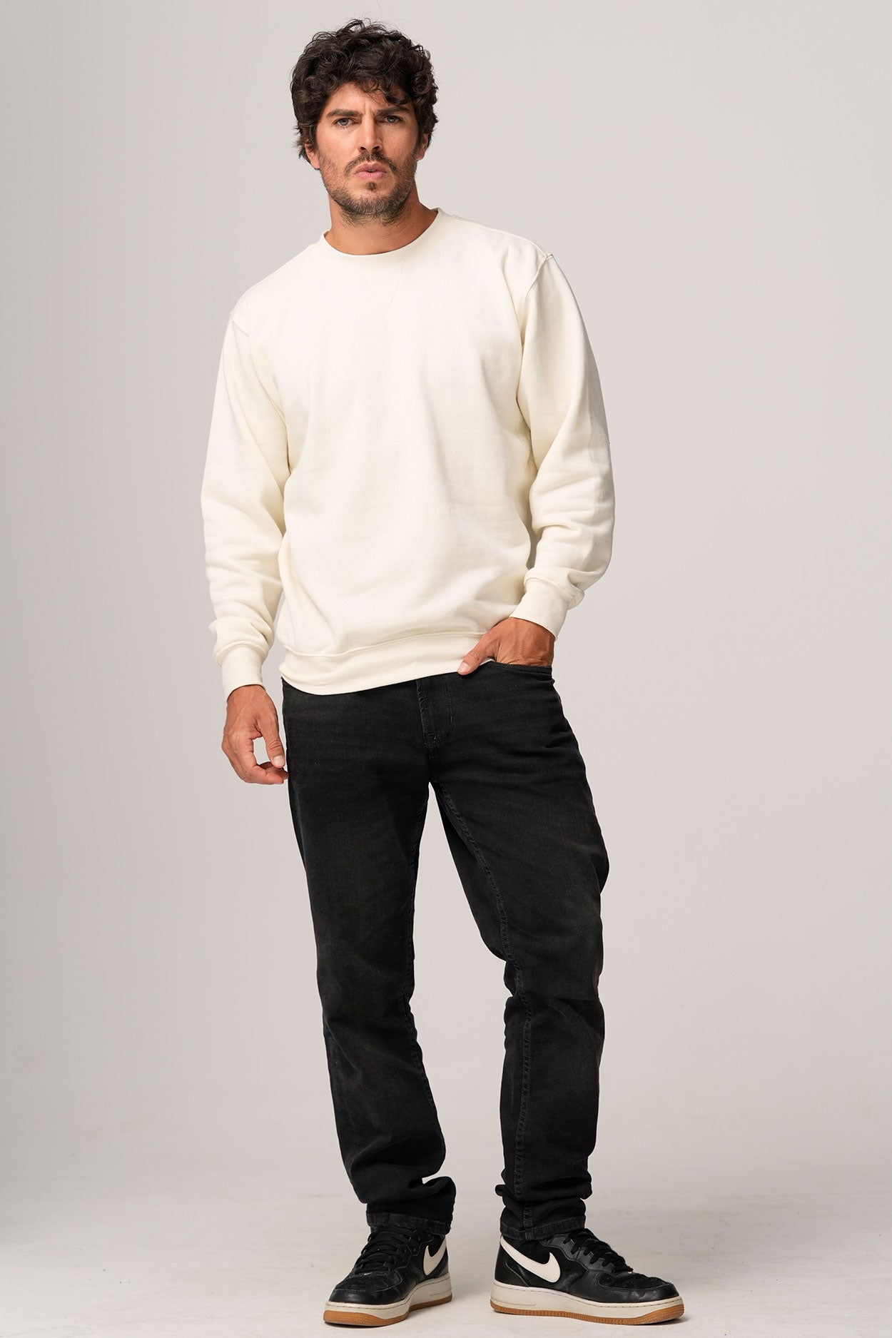 LN 38– ADULT UNISEX MID WEIGHT PROMO CREWNECK