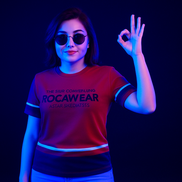 ROCAWEAR Multi color red Tshirt