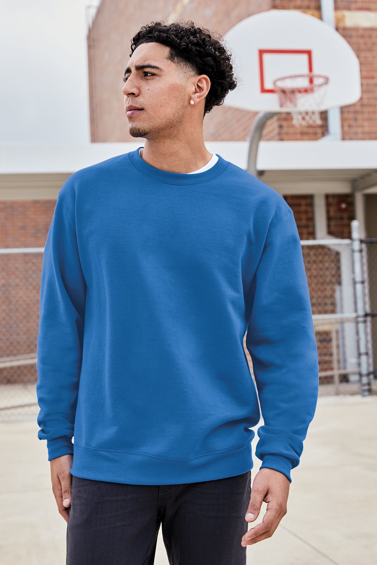 LN 38– ADULT UNISEX MID WEIGHT PROMO CREWNECK