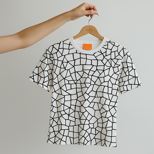 Marble White Tshirt